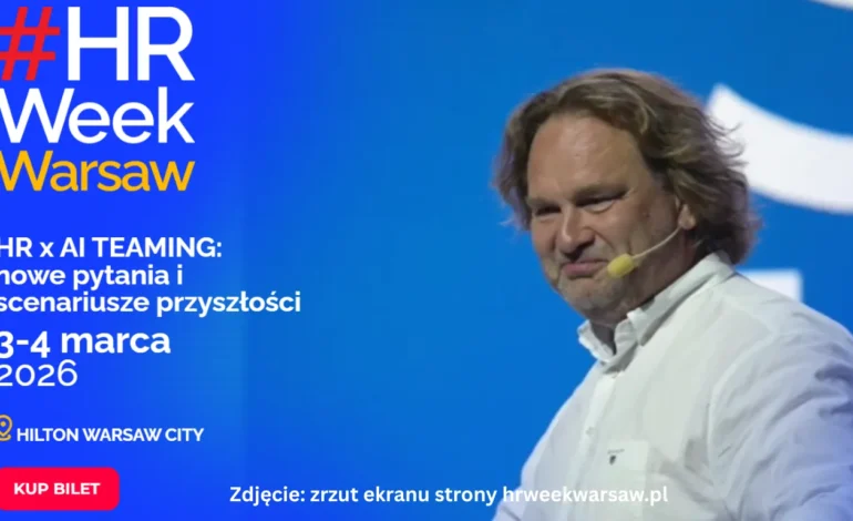 HR WEEK 2026 w Warszawie: HR x AI Teaming – nowe pytania i scenariusze przyszłości
