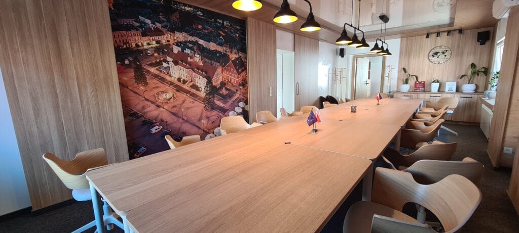 Sala konferencyjna Worksol w Kępnie