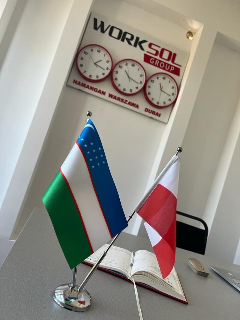 Współpraca Polska uzbekistan, biuro Worksol w Namanganie