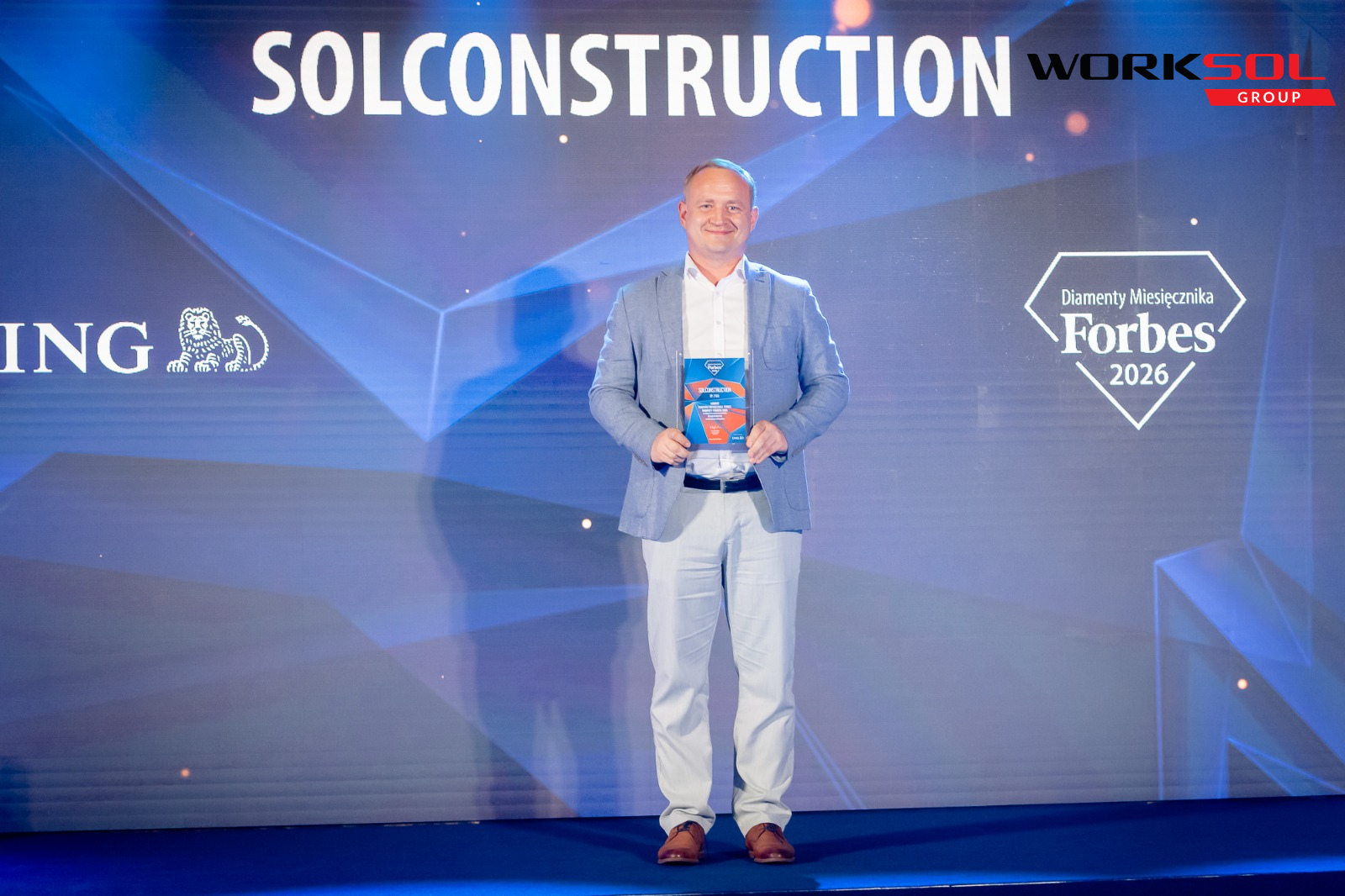 Worksol Group z dwoma wyróżnieniami w prestiżowym rankingu Diamenty Forbesa