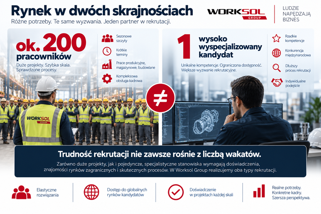 Rynek w dwóch skrajnościach